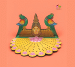 Ashtothram Lotus Stand with Amman Parrots