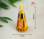 Paruppu Thengai Koodu Pair- Cut Thanjavur Mirror Work - Image 2