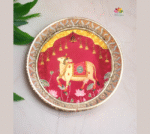 German Silver Pichwai tray - Image 2