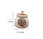 Metal Oval Tray with matching Twin Jars - Image 4