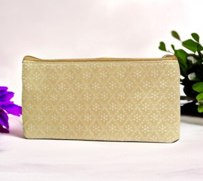 2.5 inch (9) (1) Lucknowi Embroidered Purse - Image 1