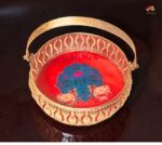 German Silver Pichwai Basket - Image 2