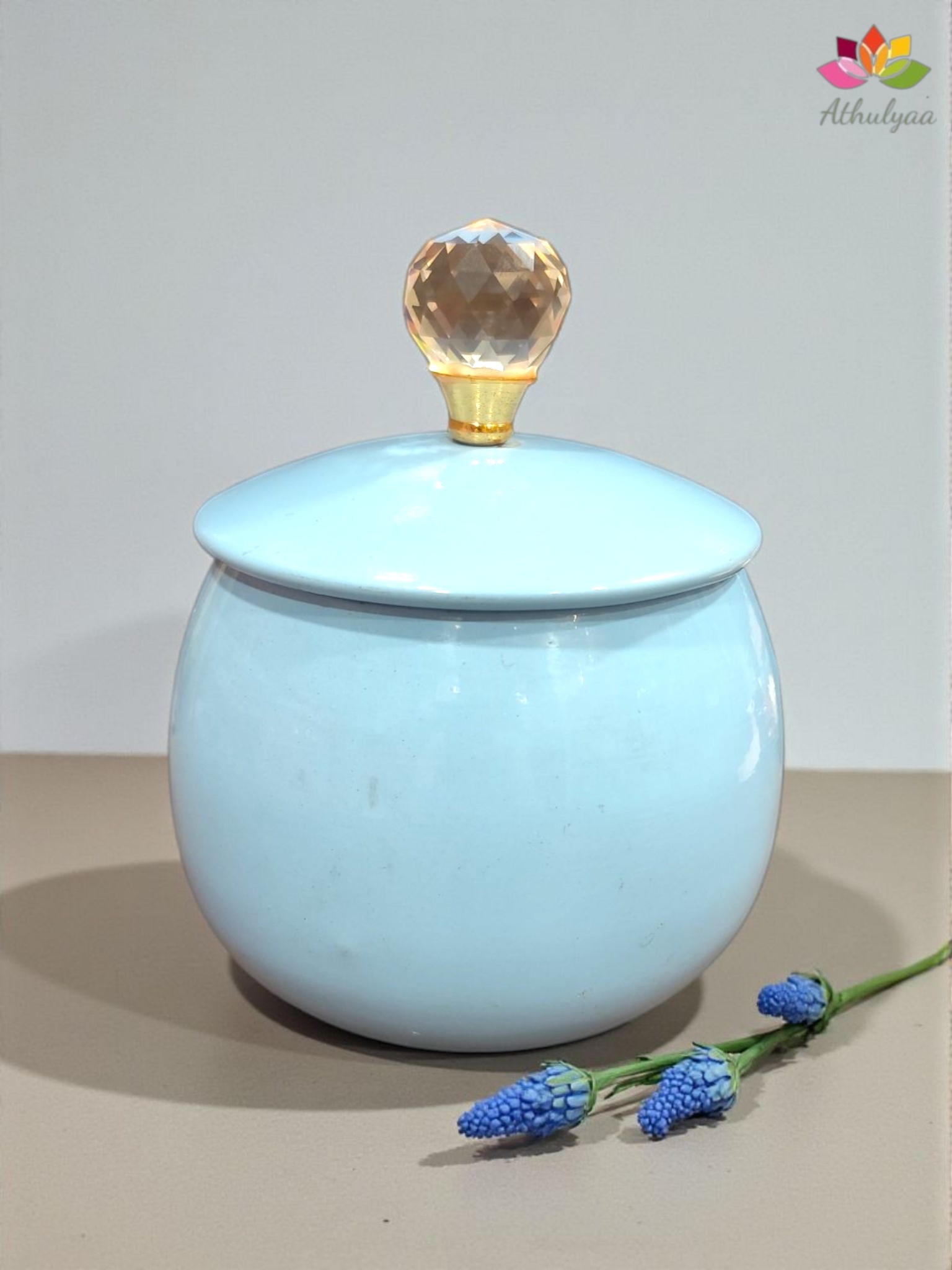 box (2) Metal Rasgulla Box - Image 1