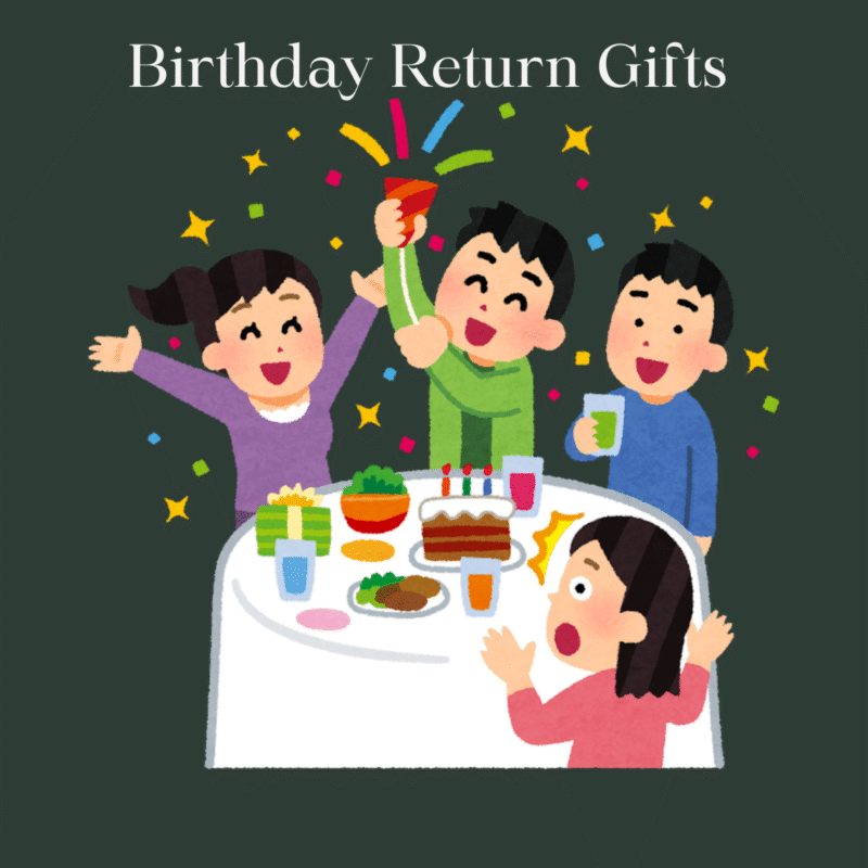birthday return gifts