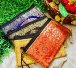 Banarasi Zipper Purse - Image 2