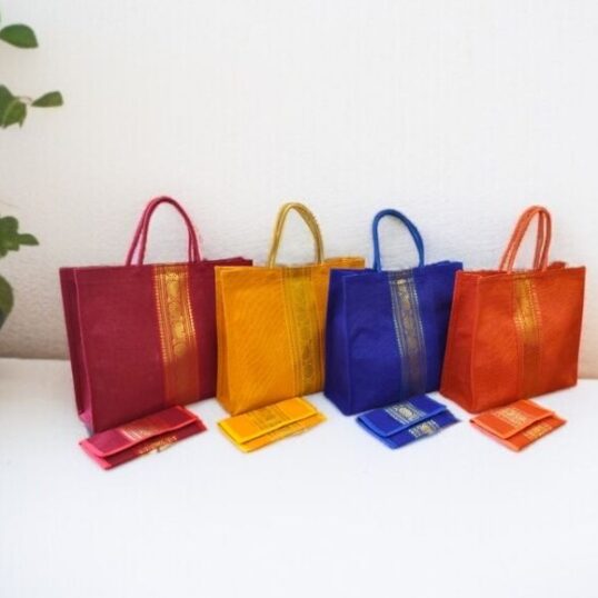 Royal Silk Tote & Purse Combo