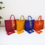 Royal Silk Tote & Purse Combo