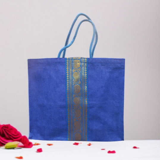 Royal Jute Tote Bag