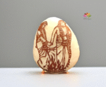 Hand Carved Dry Coconut Artwork - Image 3