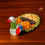 Antique German Silver Big Size Swan Plater