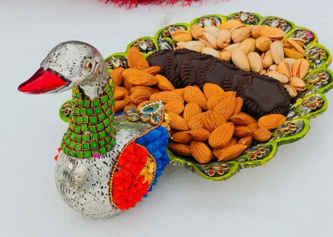 Antique German Silver Big Size Swan Plater - Image 4