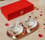 German silver twin bowl