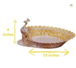 German Silver Peacock Platter