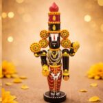 Balaji wooden idol