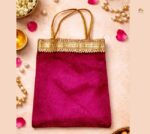 Organza potli with zari