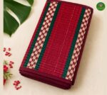Foldable wedding pattu paai with couple names