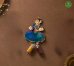 Bharatnatyam Dancer Haldi kumkum holder - Image 3
