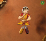Bharatnatyam Dancer Haldi kumkum holder