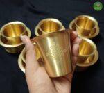 Aaradhya Brass Kolam Davara set Potli combo - Image 3