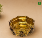 Ashtalakshmi flower brass basket