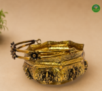 Ashtalakshmi Brass Design Temple flower basket - Image 2