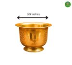 Brass Balaji Prasada bowl