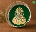 Metal Tray with Madhubani Lakshmi Print