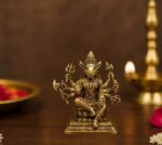 Varahi Pancha Deepa Brass Set