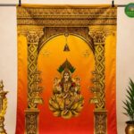 Golden Lakshmi Temple Backdrop