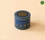 Mini floral printed tin box