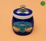 Pichwai metal dry fruit box
