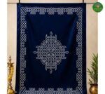 Royal Blue Kolam Backdrop