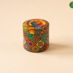 Mini Vibrant Mandala Tin Box