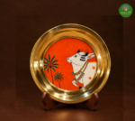 Brass Pichwai Plate