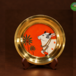 Brass Pichwai Plate