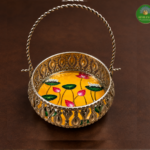 Divine Cow & Lotus Hanging Basket