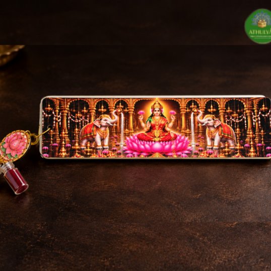 Mahalakshmi Ashtagam Wooden Book