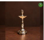 Peacock Silver Coated - Diya