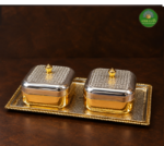Regalia Gold-Silver Twin Box