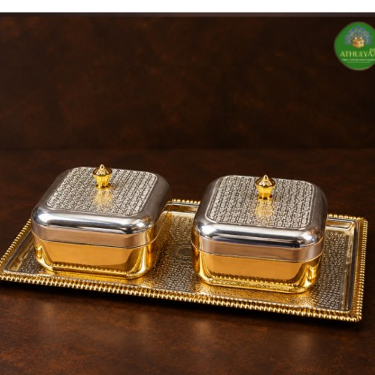 Regalia Gold-Silver Twin Box