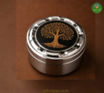 Steel box with Traditional Print design
