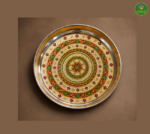 meenakari golden plate