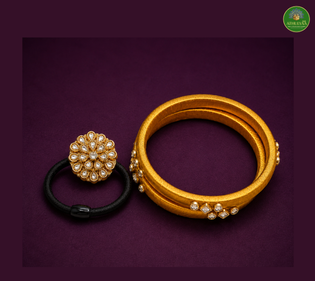 silk thread bangle kundhan combo silk thread bangle kundhan combo