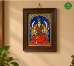 Tanjore Reverse glass painting- lakshmi - Image 3