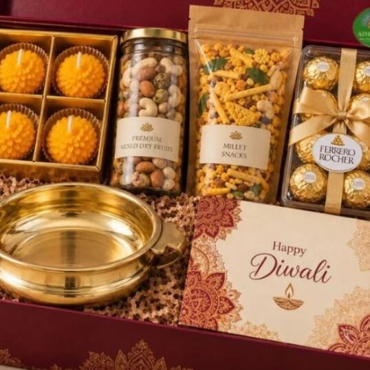 Golden Tradition Diwali Gift hamper