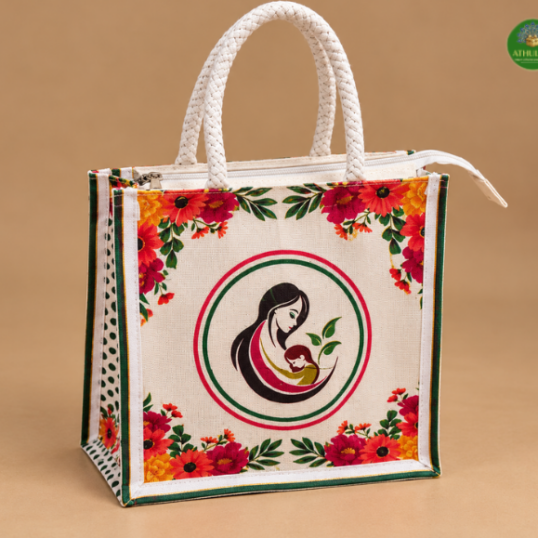 Mother & Baby Printed Utility Tote (2)