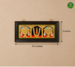 Shanku Chakra Namam Tanjore Painting