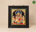 Sri Lakshmi Narasimha Swamy Tanjore Painting - Image 3